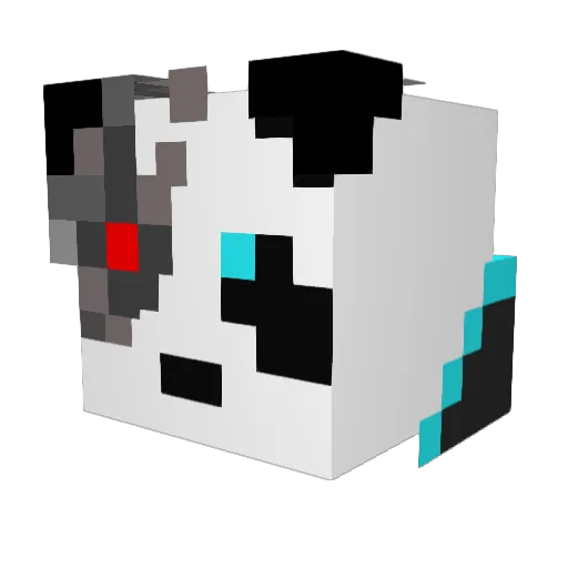 creeperkilr Minecraft avatar head, 3D render