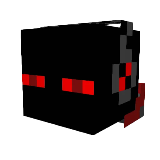 creeperking_007 Minecraft avatar head, 3D render