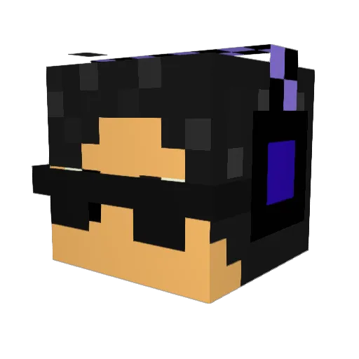 creeperkingg99 Minecraft avatar head, 3D render