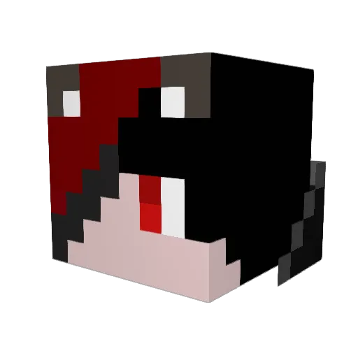 creeperomar123 Minecraft avatar head, 3D render