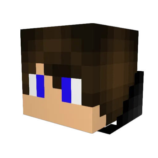 creeperslayer23 Minecraft avatar head, 3D render