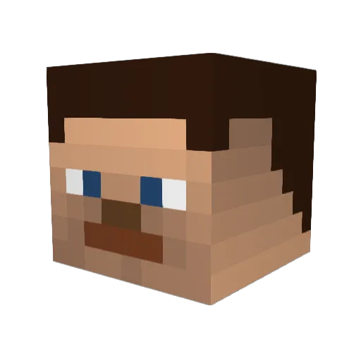 creepertown007 Minecraft avatar head, 3D render