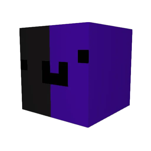 creepy000 Minecraft avatar head, 3D render
