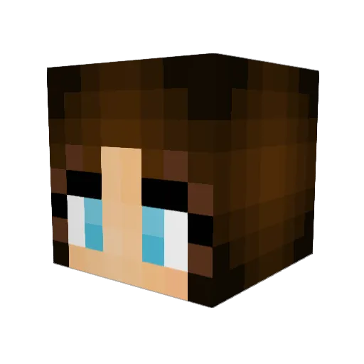 crems4113 Minecraft avatar head, 3D render