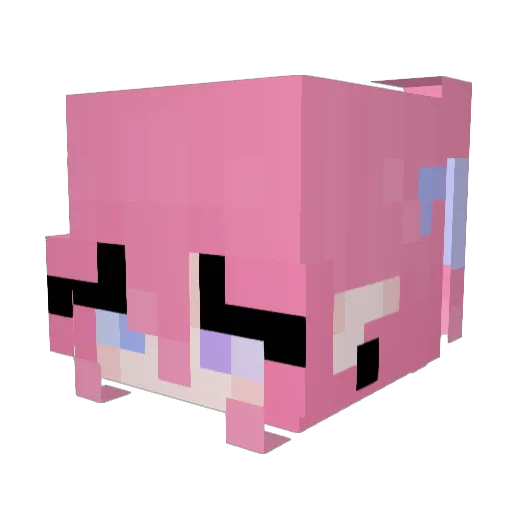 cremuu Minecraft avatar head, 3D render