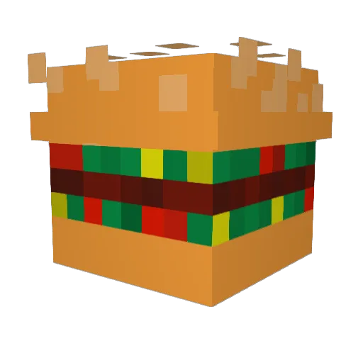 crep5326 Minecraft avatar head, 3D render