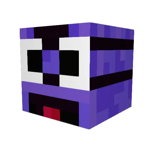 crep95 Minecraft avatar head, 3D render
