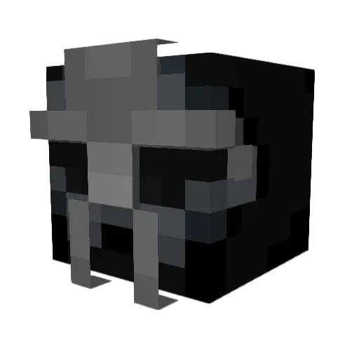 crewdawg01 Minecraft avatar head, 3D render