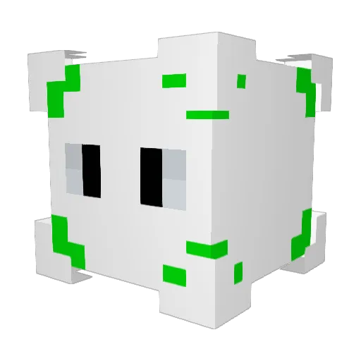 crezus_000 Minecraft avatar head, 3D render