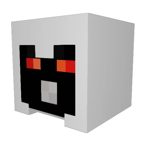 cribarre301291 Minecraft avatar head, 3D render