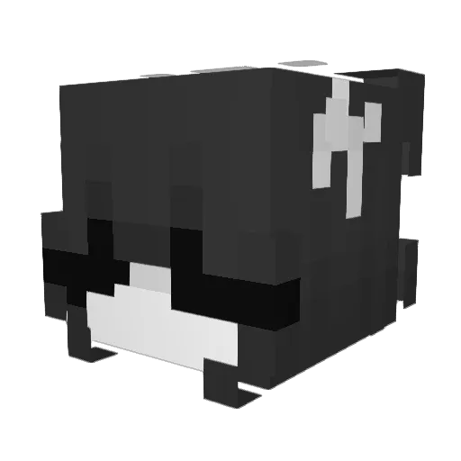 cribuns Minecraft avatar head, 3D render