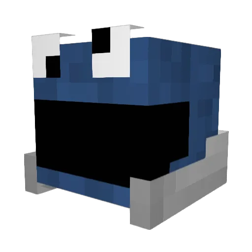 crick42 Minecraft avatar head, 3D render