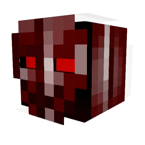 crigeth Minecraft avatar head, 3D render