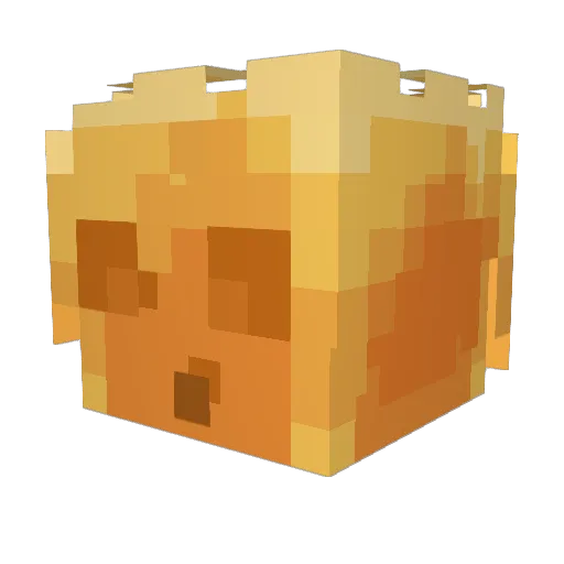 crim_cheese Minecraft avatar head, 3D render