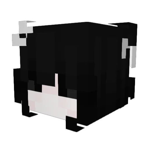 crimsonblue11 Minecraft avatar head, 3D render