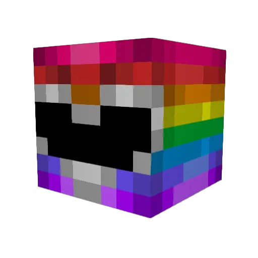 crinate37 Minecraft avatar head, 3D render