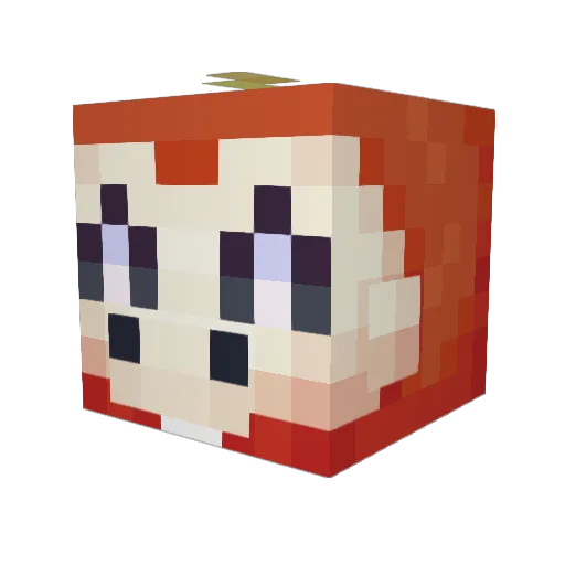cringe_lord69420 Minecraft avatar head, 3D render