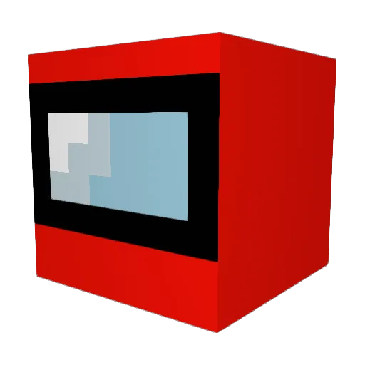 crip_walking Minecraft avatar head, 3D render