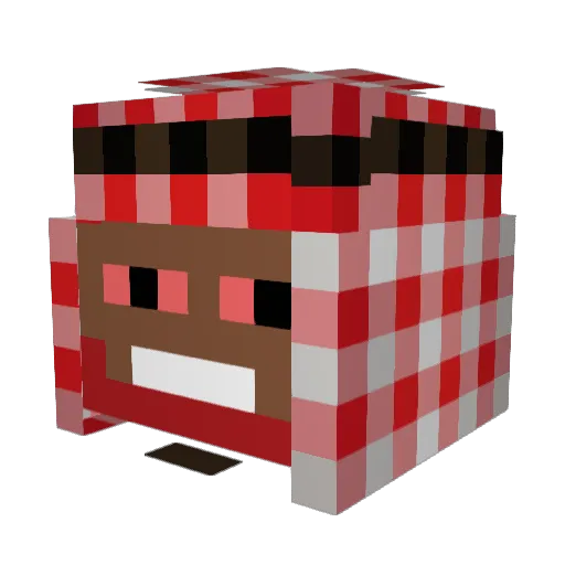 cris4503 Minecraft avatar head, 3D render