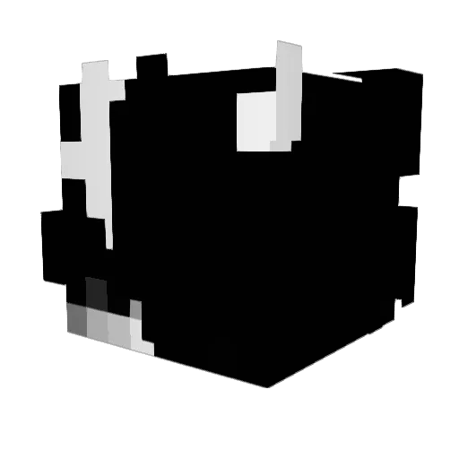 crisews Minecraft avatar head, 3D render