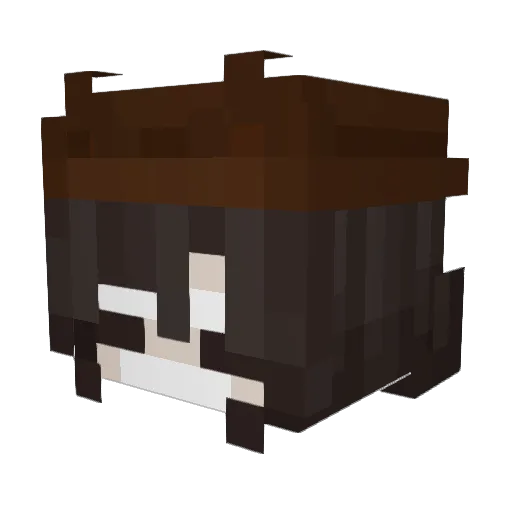 crispy_jpeg Minecraft avatar head, 3D render