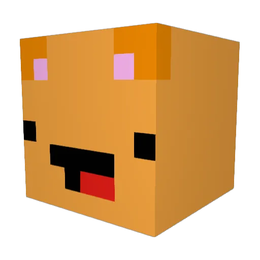 crispybacon104 Minecraft avatar head, 3D render