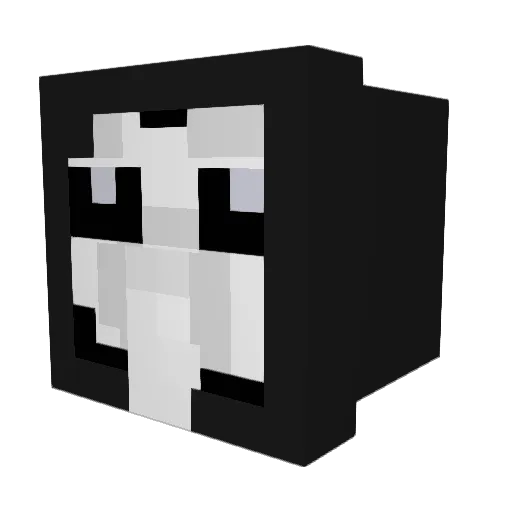 crispycwasont Minecraft avatar head, 3D render