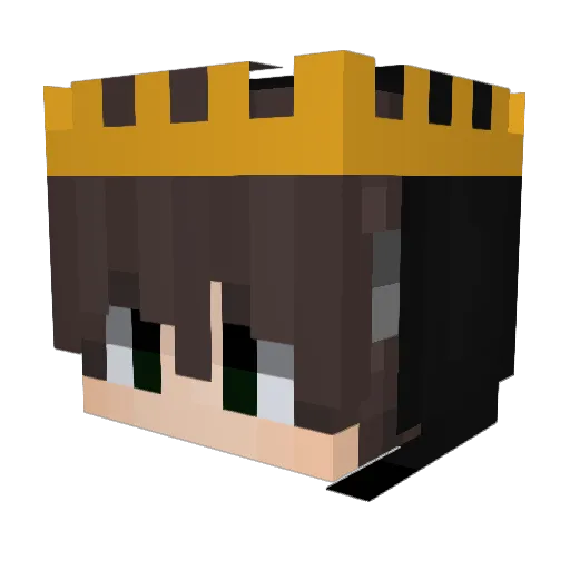 crisstian2k Minecraft avatar head, 3D render