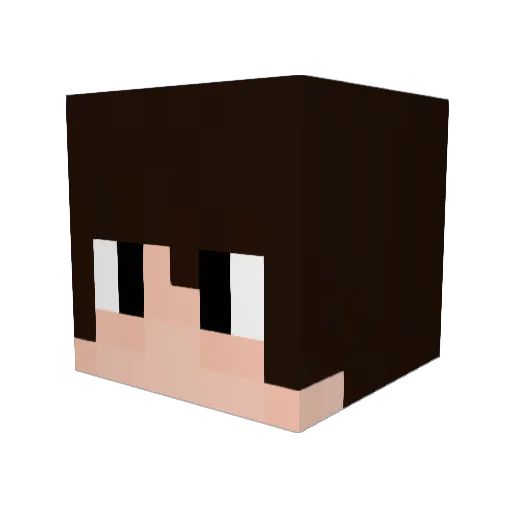 cristhian123 Minecraft avatar head, 3D render