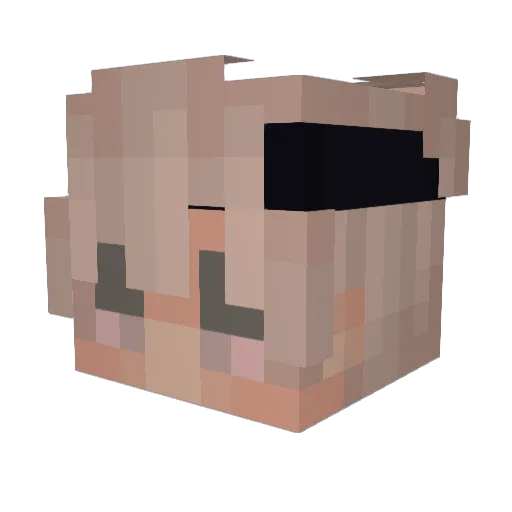 cristian0116 Minecraft avatar head, 3D render