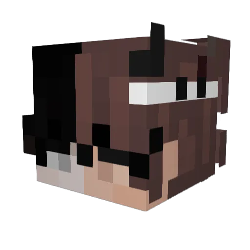 cristian99871 Minecraft avatar head, 3D render