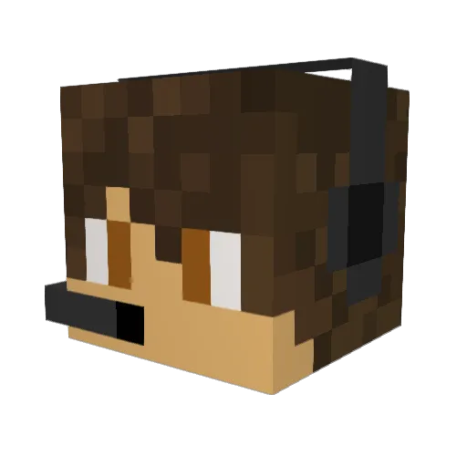 cristianpro1992 Minecraft avatar head, 3D render