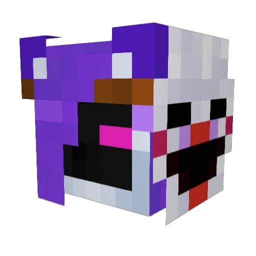 cristinamrc Minecraft avatar head, 3D render