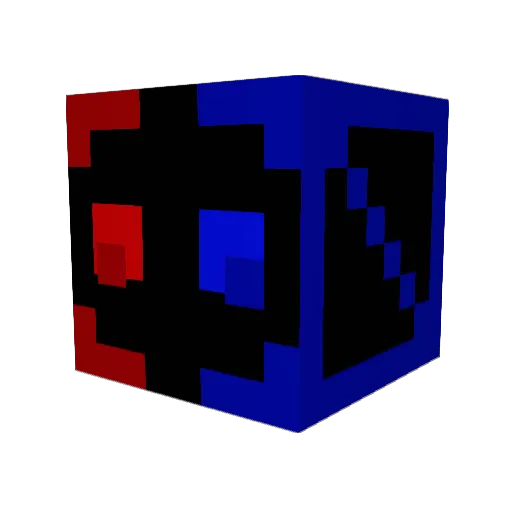 critticle Minecraft avatar head, 3D render