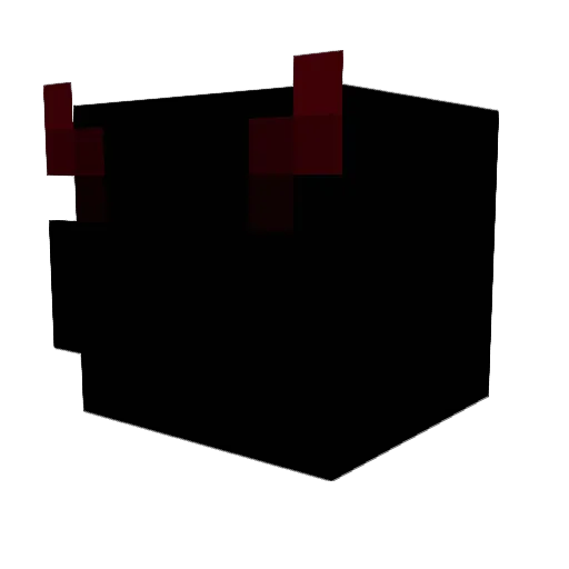 crklz Minecraft avatar head, 3D render