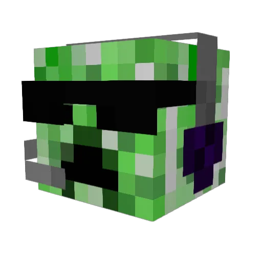 croat97 Minecraft avatar head, 3D render