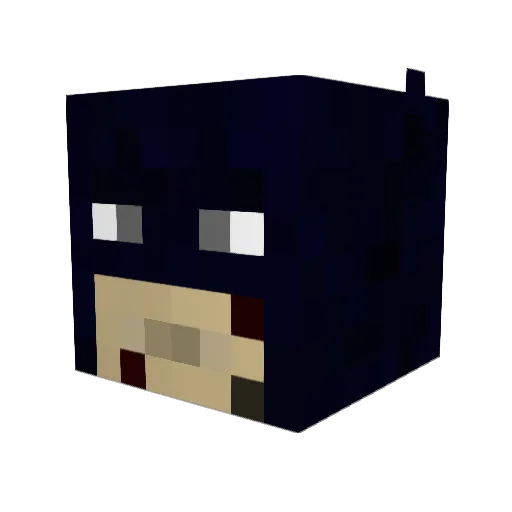 croc56 Minecraft avatar head, 3D render