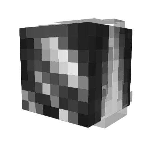 crocco22 Minecraft avatar head, 3D render
