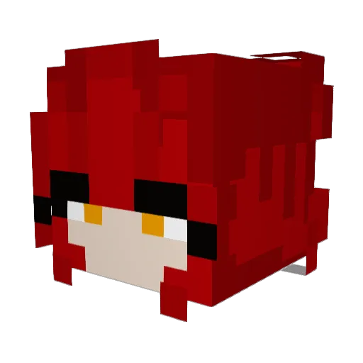 crockpotdave Minecraft avatar head, 3D render