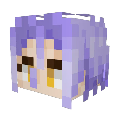 crocodile1456 Minecraft avatar head, 3D render
