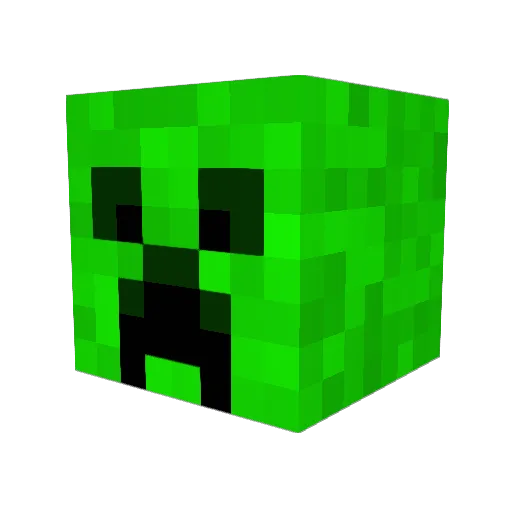 crocrodil29 Minecraft avatar head, 3D render