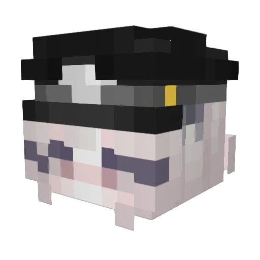 crode99 Minecraft avatar head, 3D render