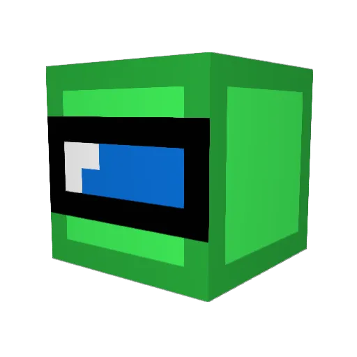 croissanteater2 Minecraft avatar head, 3D render
