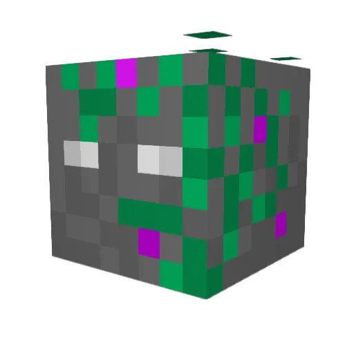 cronyx95 Minecraft avatar head, 3D render