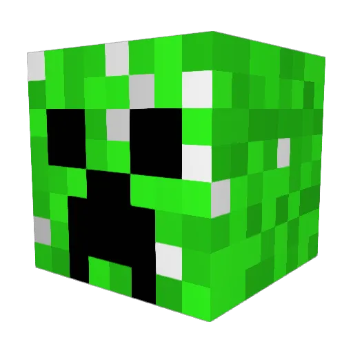 cropster1 Minecraft avatar head, 3D render