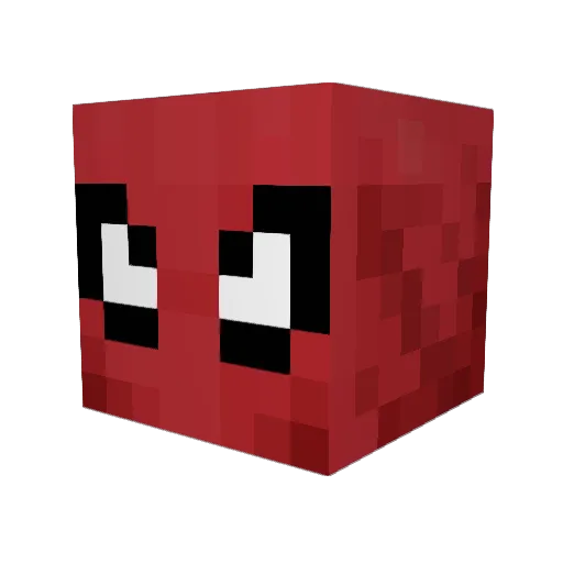 crossbiter369 Minecraft avatar head, 3D render