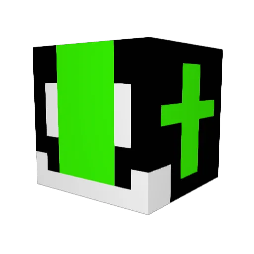 crossbow246 Minecraft avatar head, 3D render