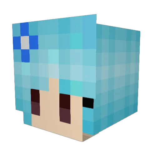 crossfire70 Minecraft avatar head, 3D render