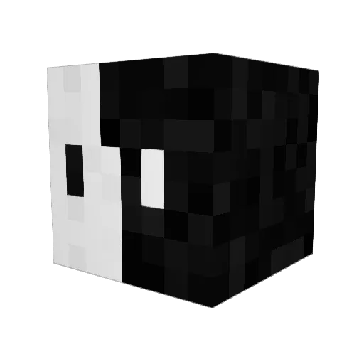 croster27 Minecraft avatar head, 3D render