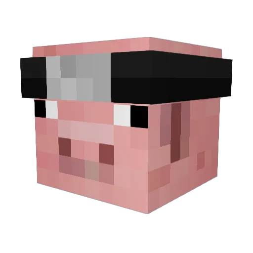 croutoncloclo Minecraft avatar head, 3D render